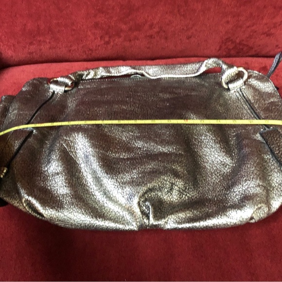 EUC. Celine Macadam Bittersweet bag in metallic silver. - Picture 12 of 16